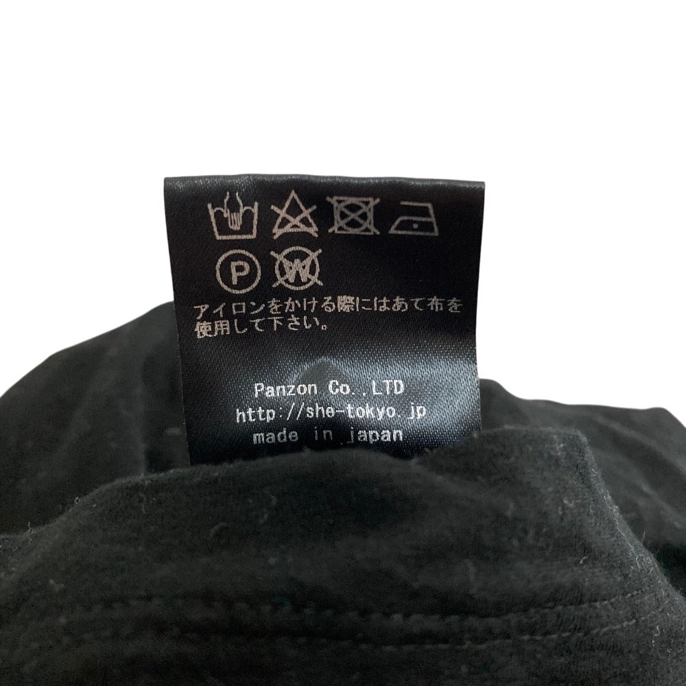 SHE TOKYO ハイネックストレッチ長袖カットソー