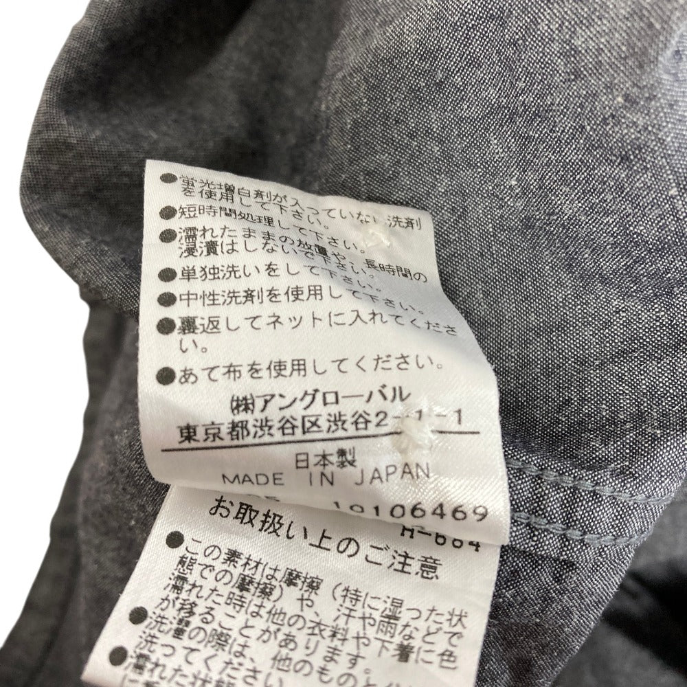マーガレットハウエル リネンブレンド半袖シャツ