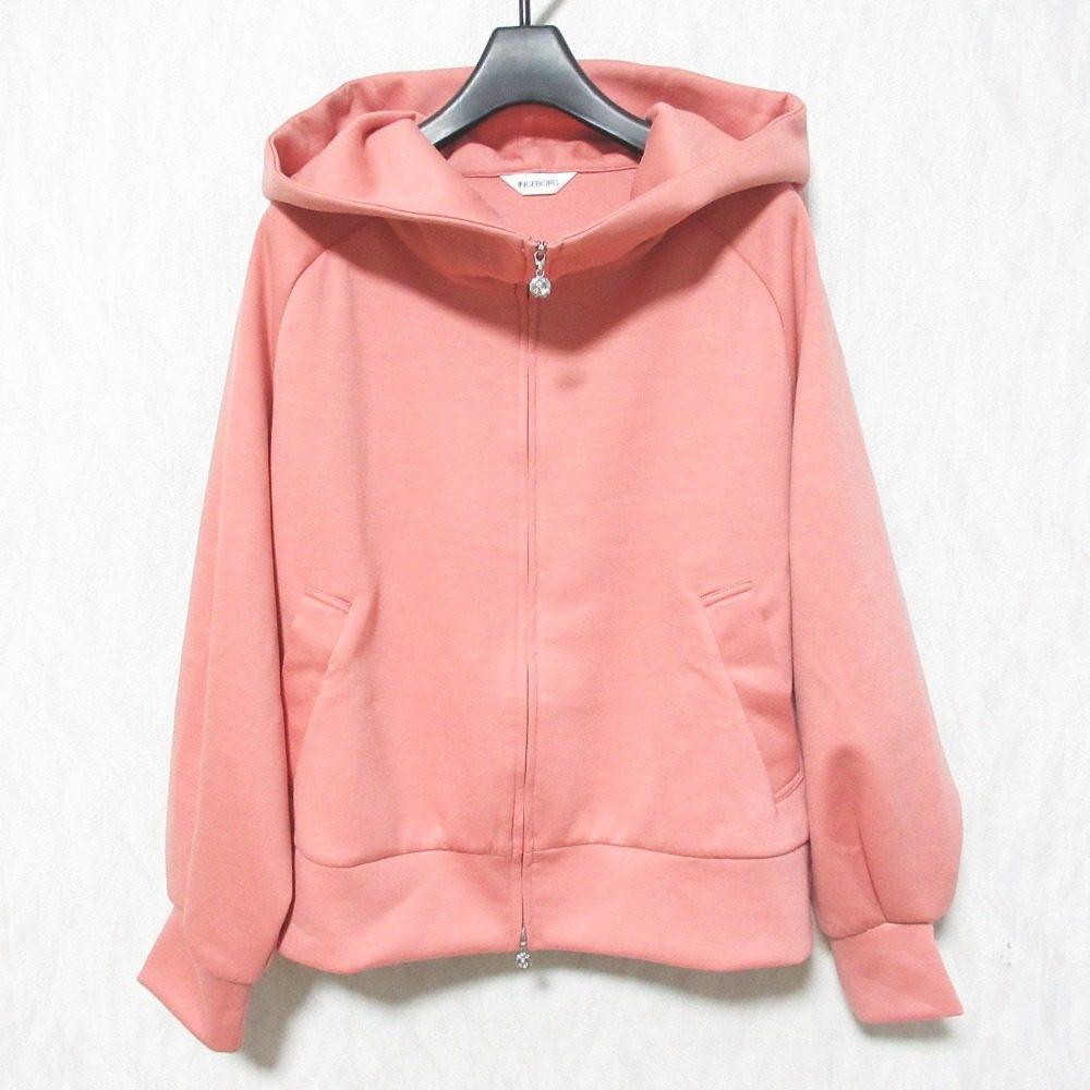 インゲボルグ カメリア刺繍ニットカーディガン