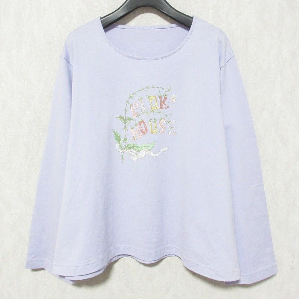 ピンクハウス スイートピー コットンロングスリーブTシャツ