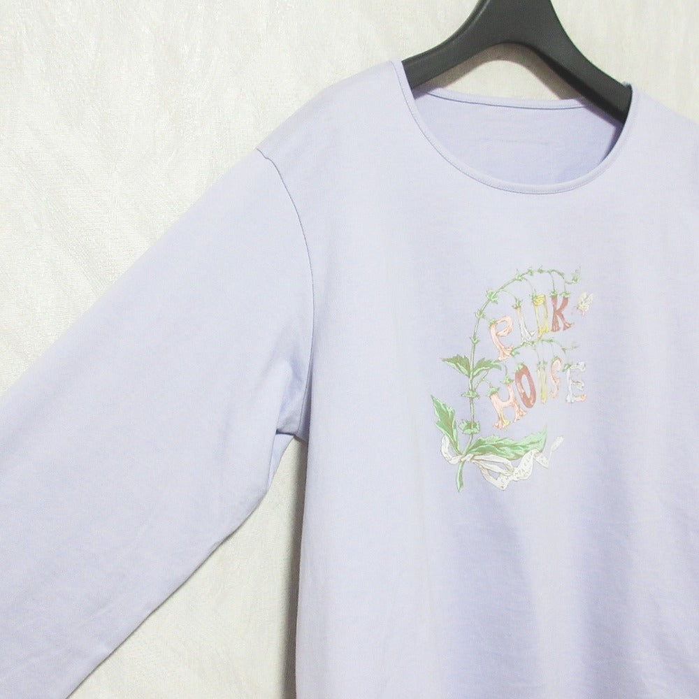 ピンクハウス スイートピー コットンロングスリーブTシャツ