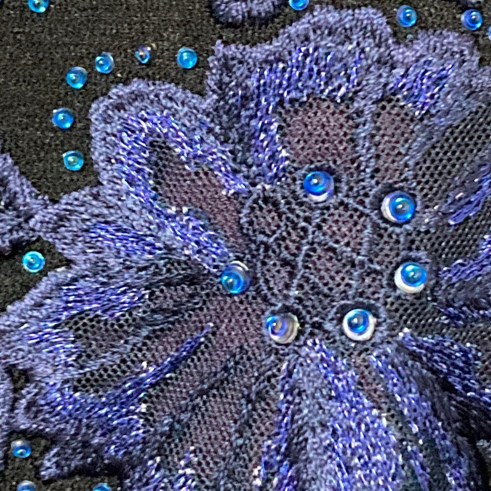 ヴィヴィアンタム フラワー刺繍ドレス