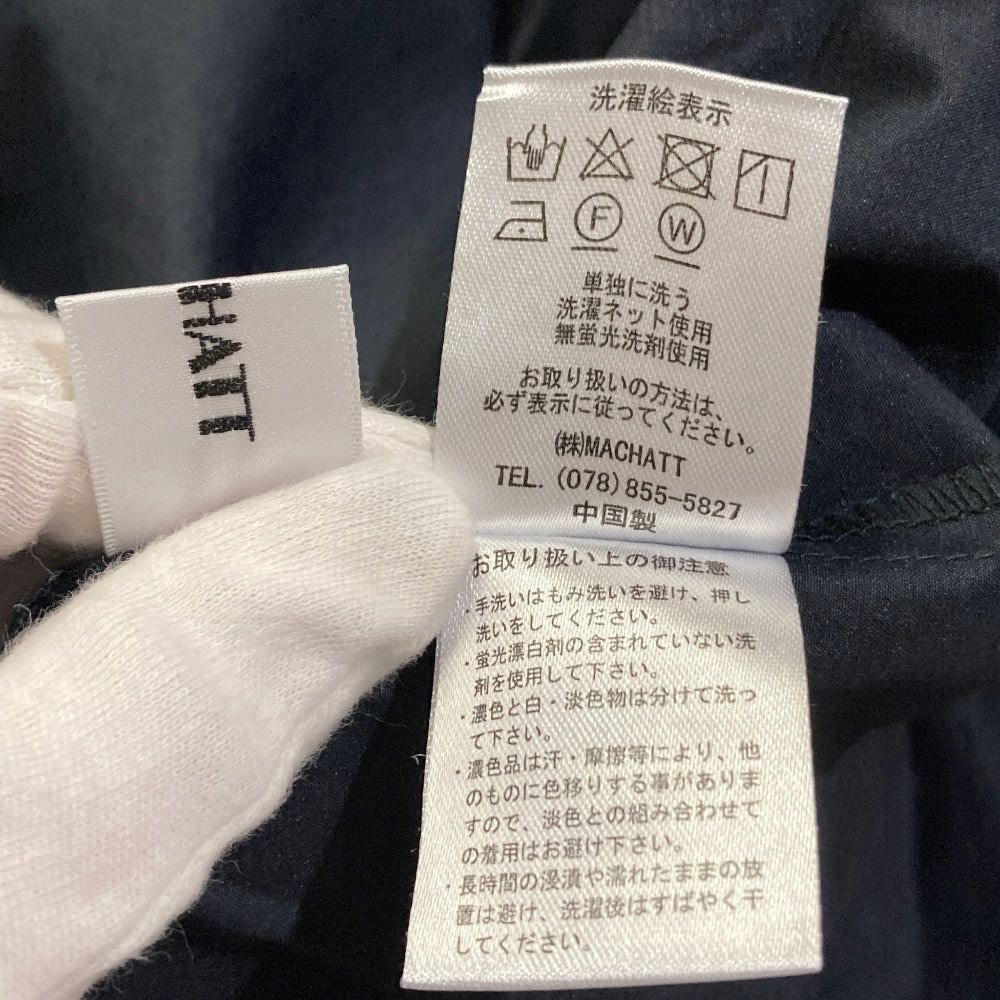 マチャット ハイネックブラウス