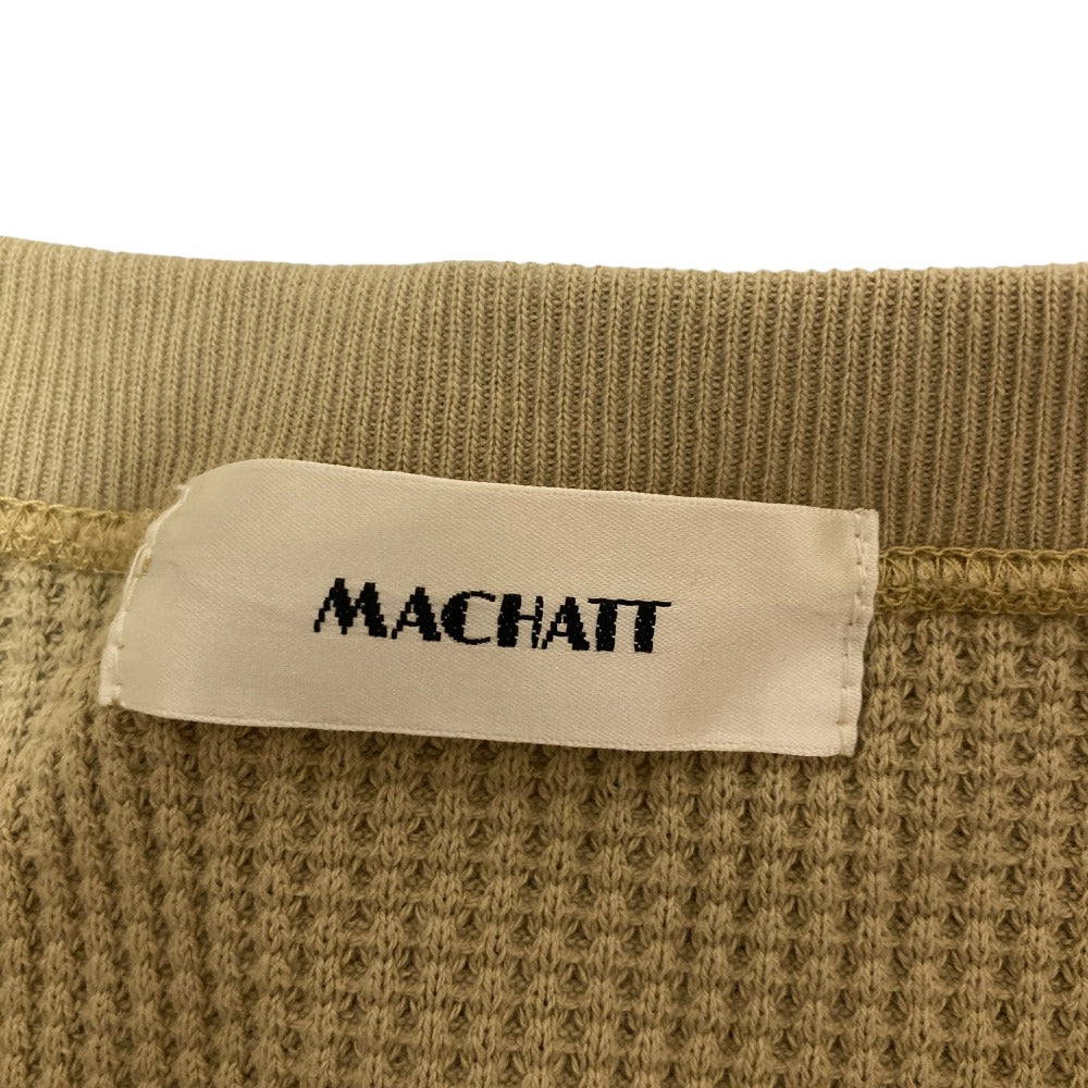 マチャット コットンハーフスリーブプルオーバー