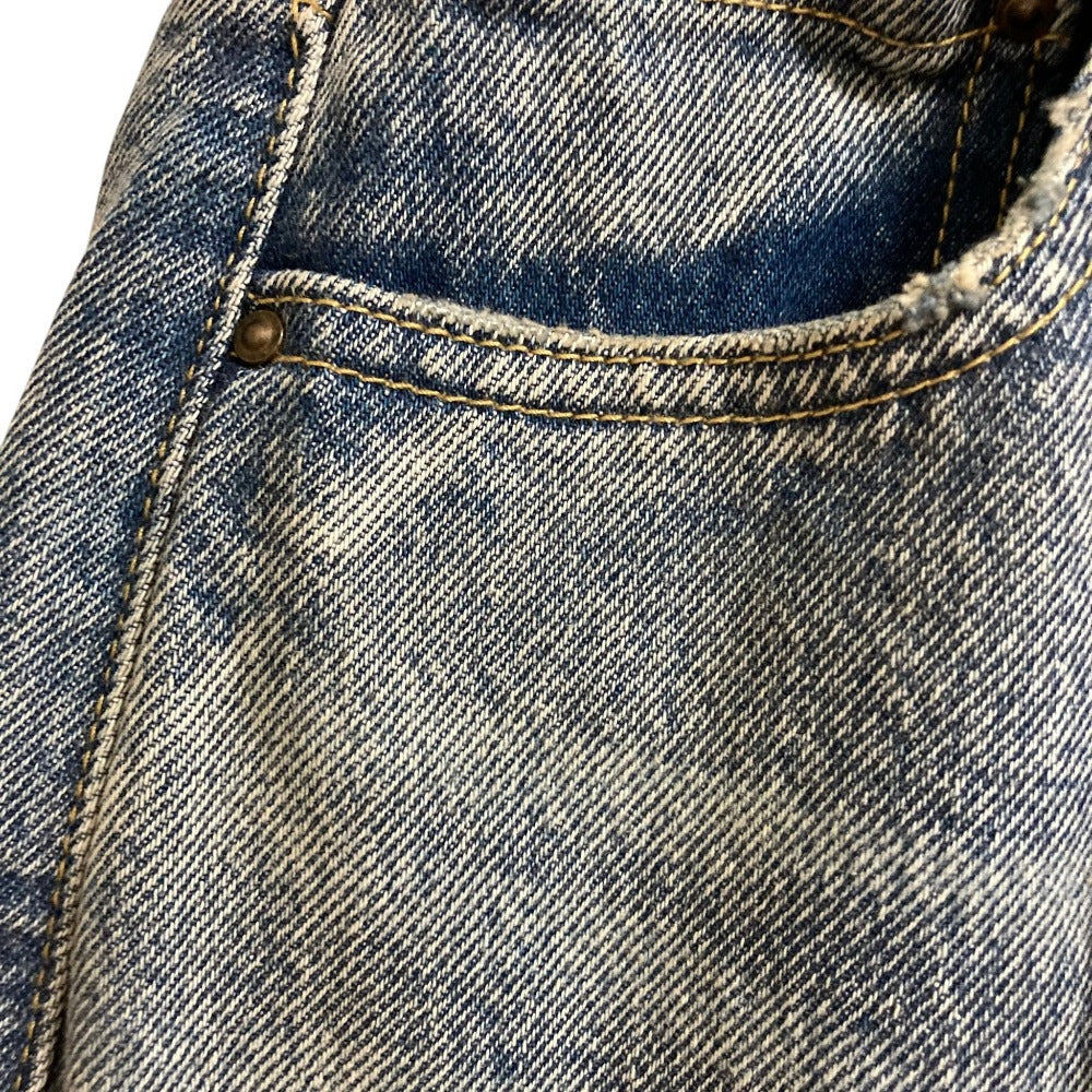 スピックアンドスパン 5 1/2 TUCKBARREL デニムパンツ