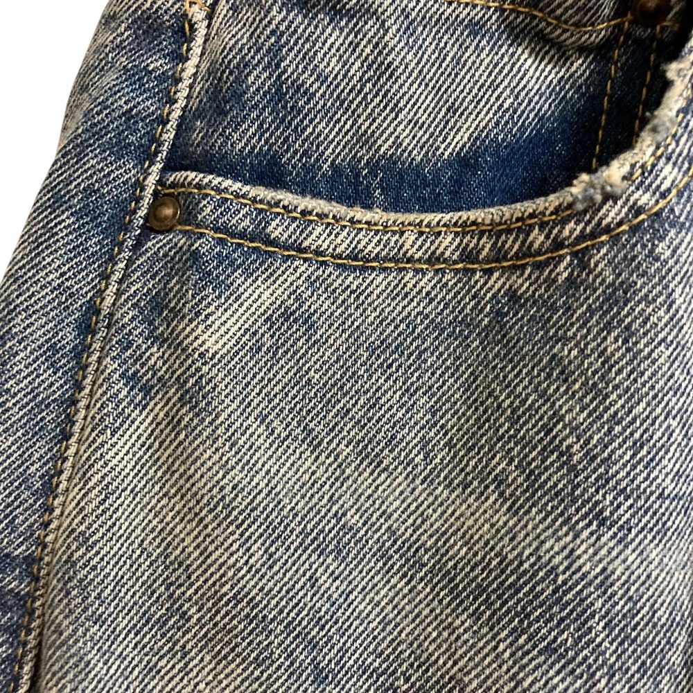 スピックアンドスパン 5 1/2 TUCKBARREL デニムパンツ