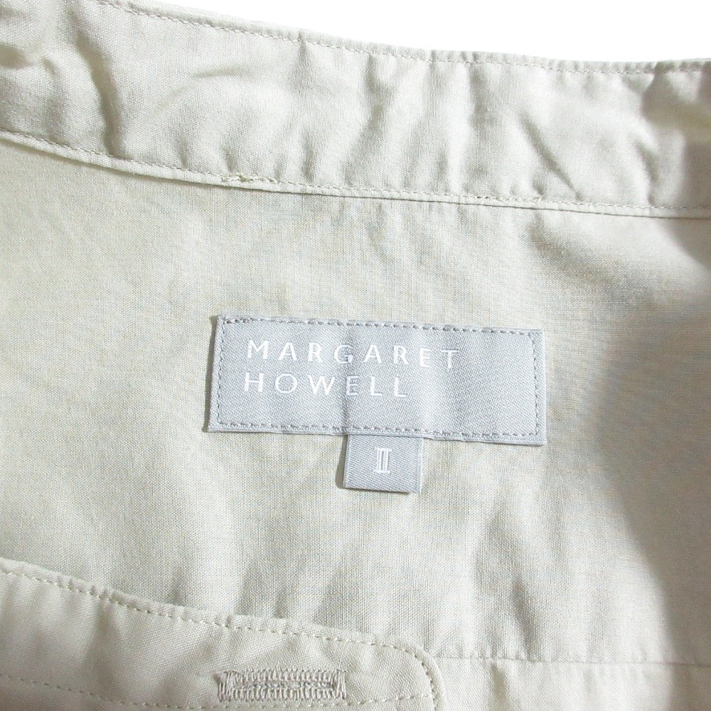 マーガレットハウエル SHEER COTTON シャツ