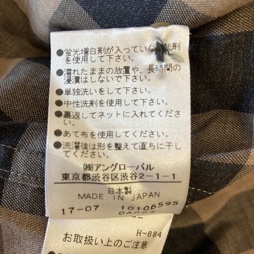 マーガレットハウエル チェックシャツワンピース