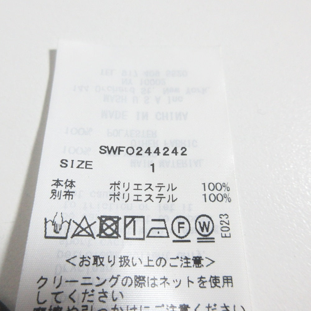 スナイデル 金ボタンジレワンピース