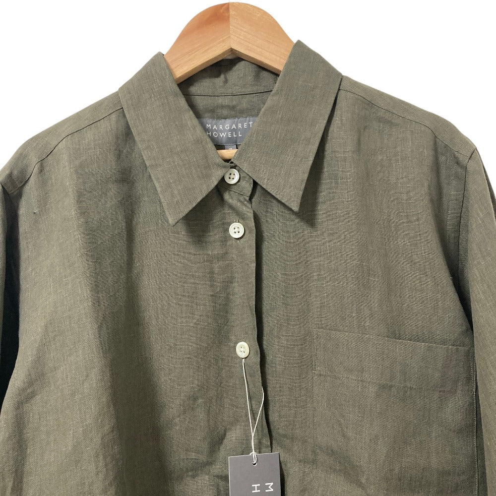 マーガレットハウエル SHIRTING LINEN リネンシャツ