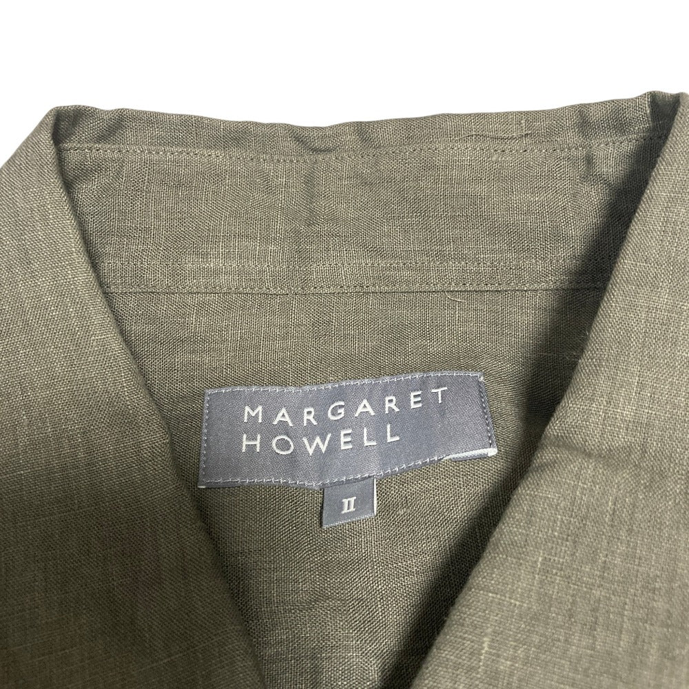 マーガレットハウエル SHIRTING LINEN リネンシャツ