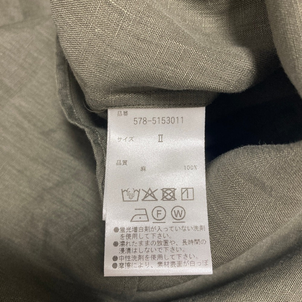 マーガレットハウエル SHIRTING LINEN リネンシャツ