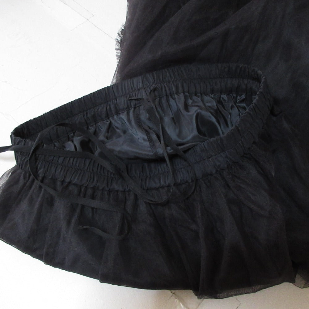 イエナ Ribbon Tutu チュールロングスカート