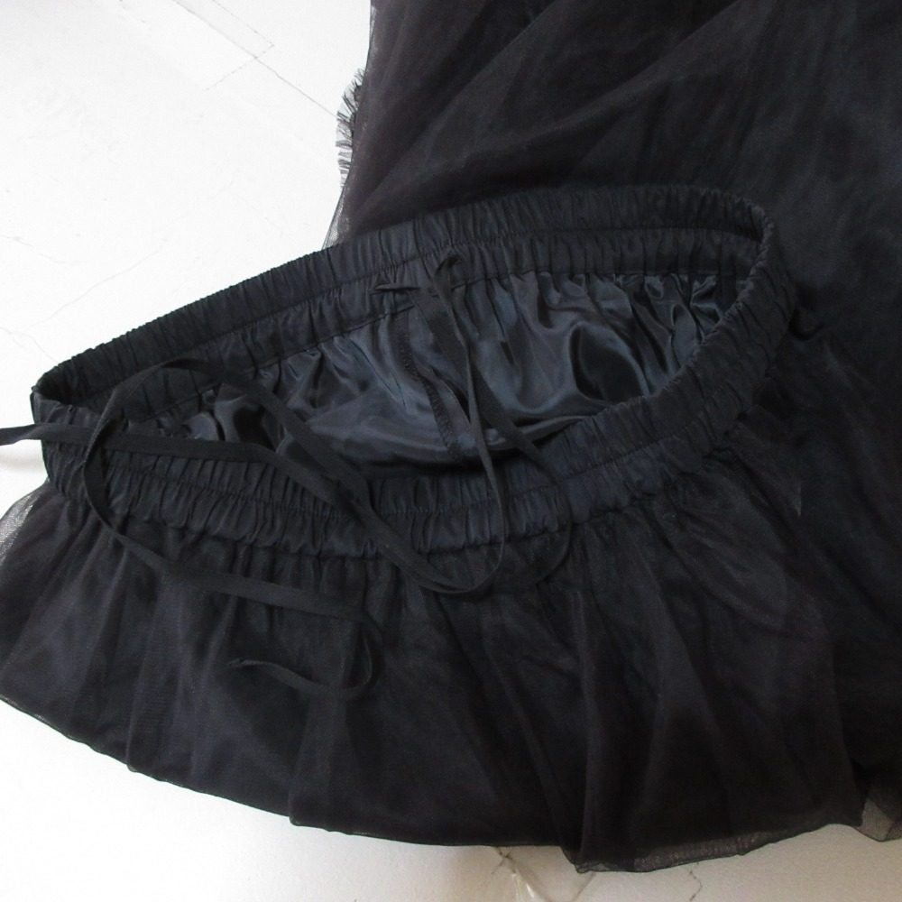 イエナ Ribbon Tutu チュールロングスカート