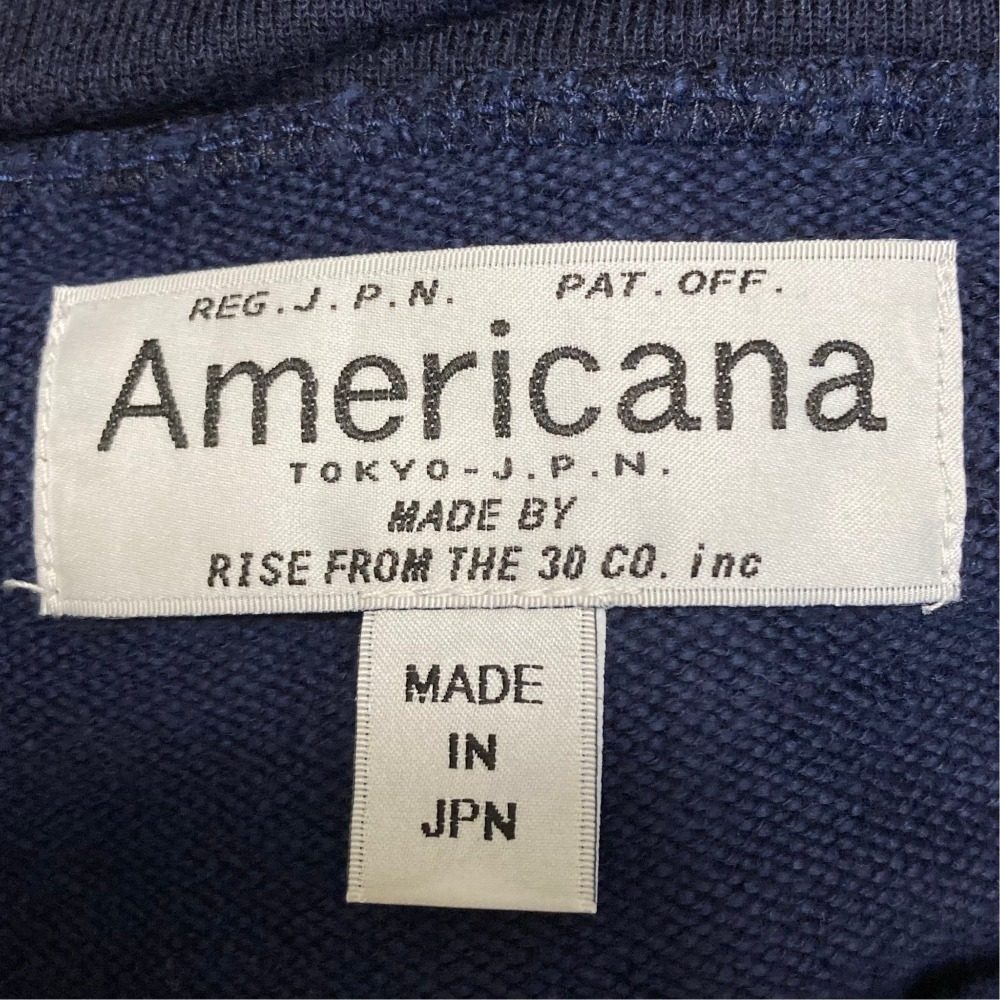 アメリカーナ コットン スウェットチュニック
