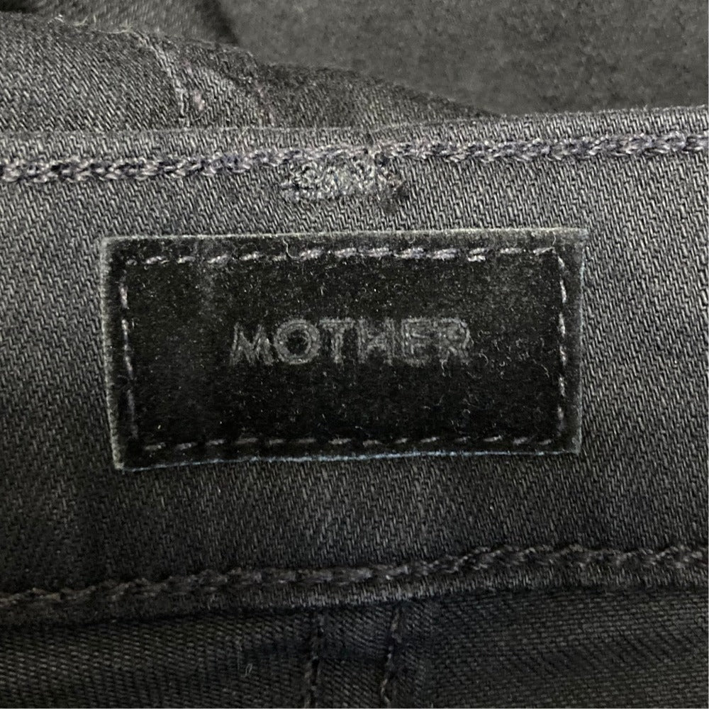マザー THE INSIDER CROP STEP FRAY デニムパンツ