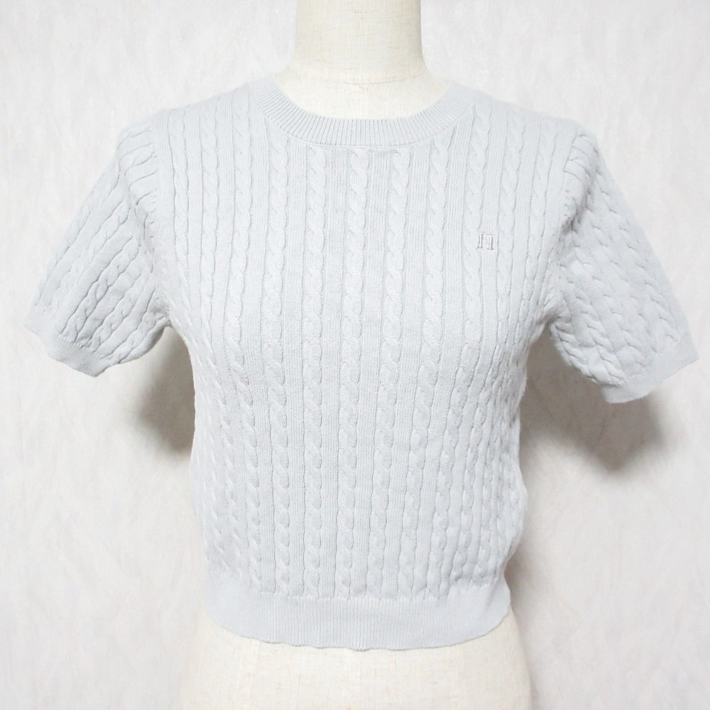 ハーリップトゥ Essential Cable Knit ウールカーディガンセット