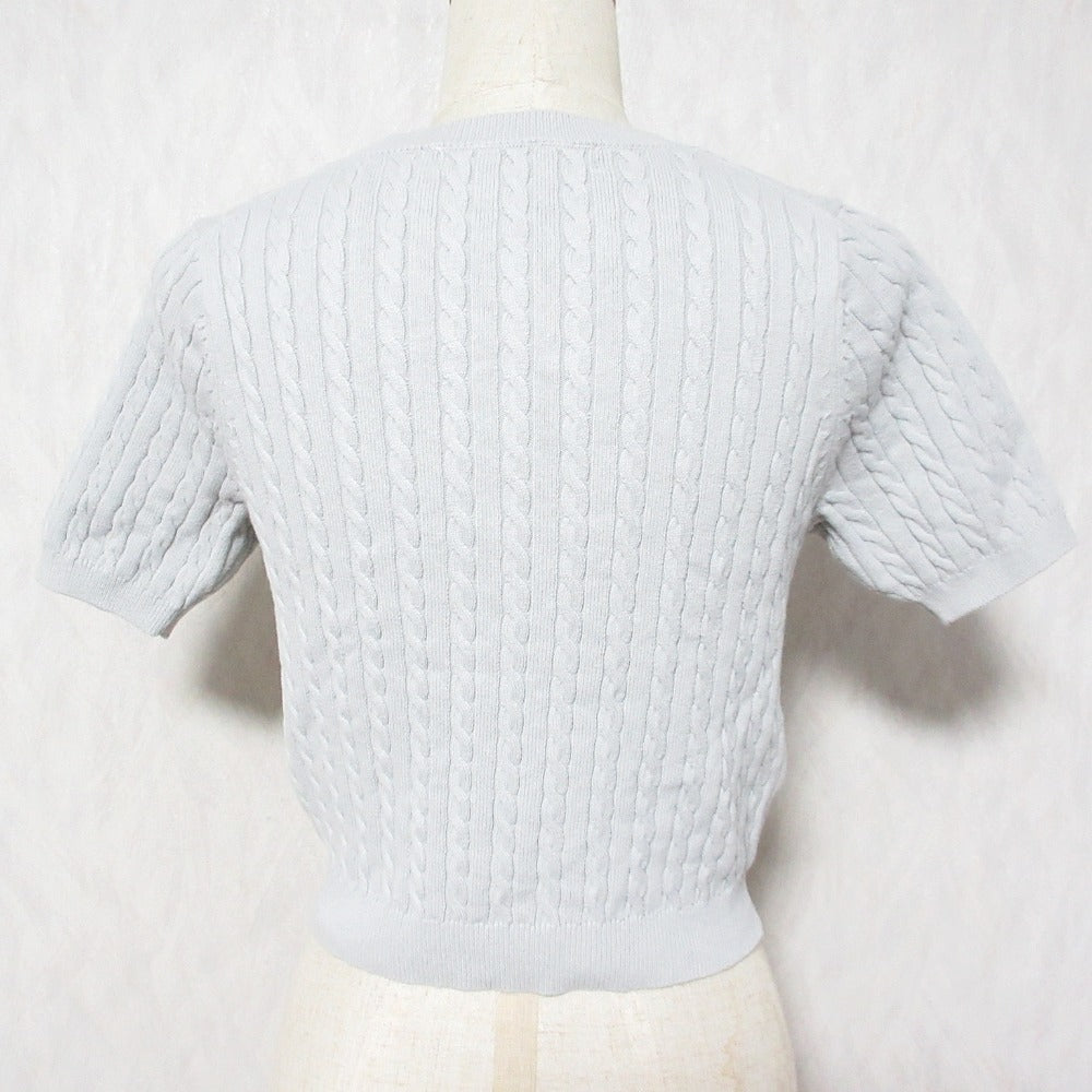 ハーリップトゥ Essential Cable Knit ウールカーディガンセット