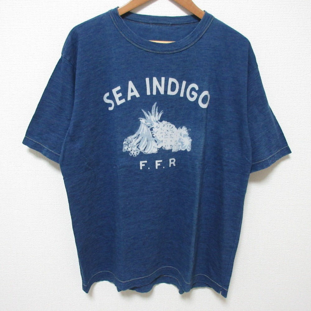 フォーティファイブアール SEA INDIGO Tシャツ