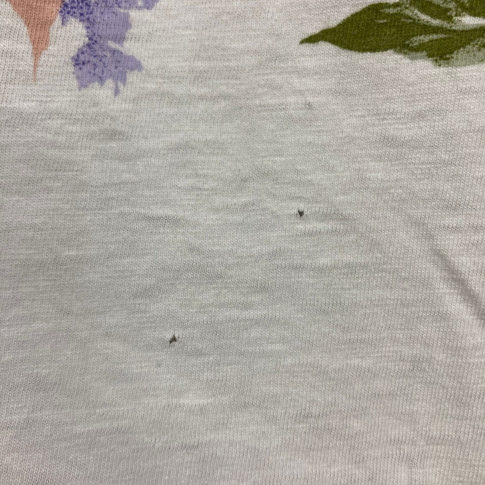 フォーティファイブアール プリントコットンオーバーサイズTシャツ