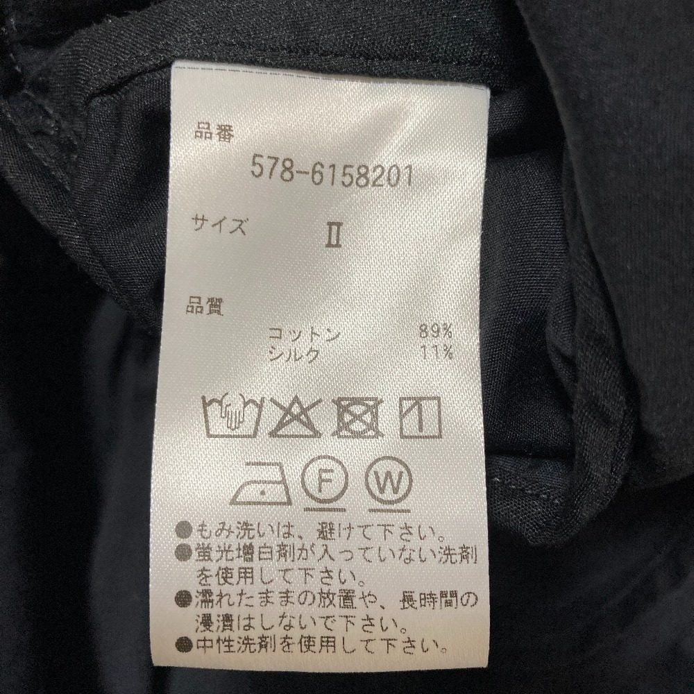 マーガレットハウエル COTTON SILK PLAINWEAVE ドレス