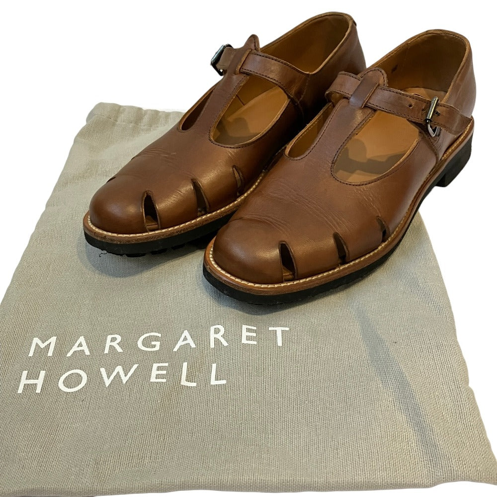 マーガレットハウエル T-BAR SHOE レザーシューズ