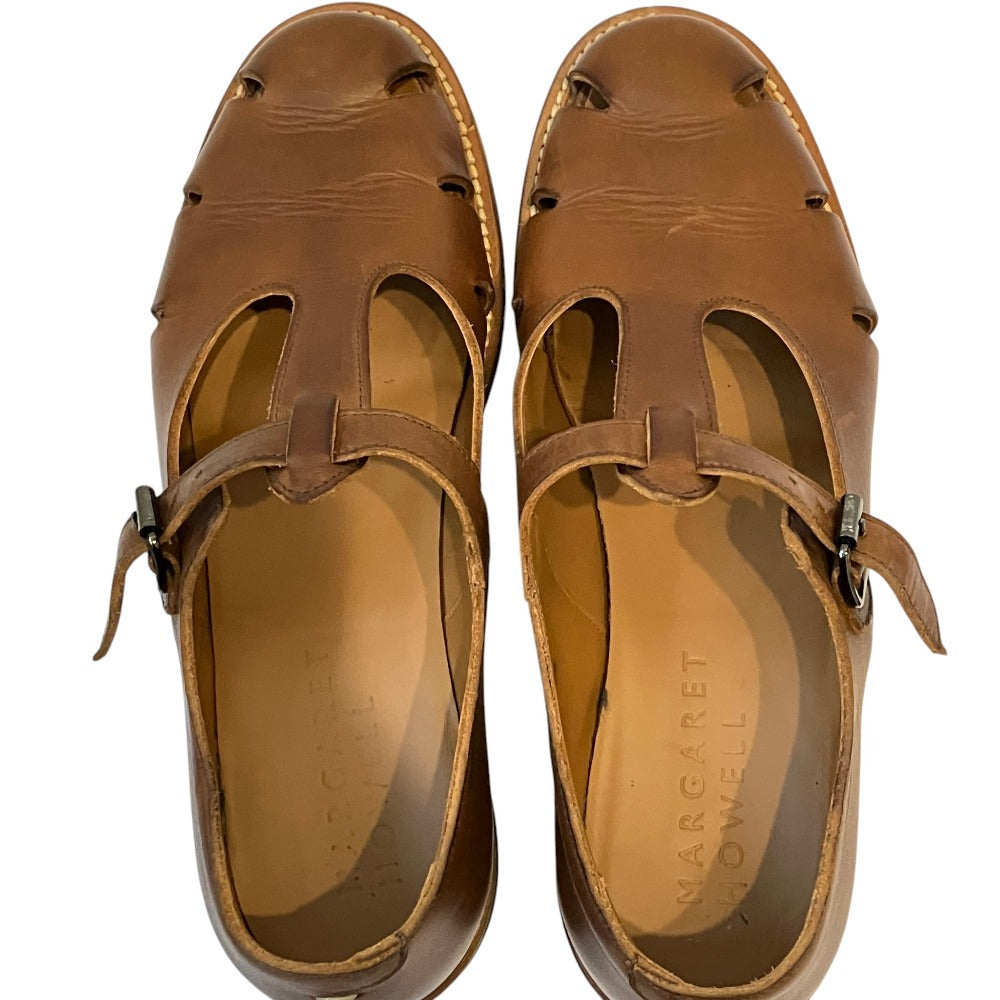 マーガレットハウエル T-BAR SHOE レザーシューズ