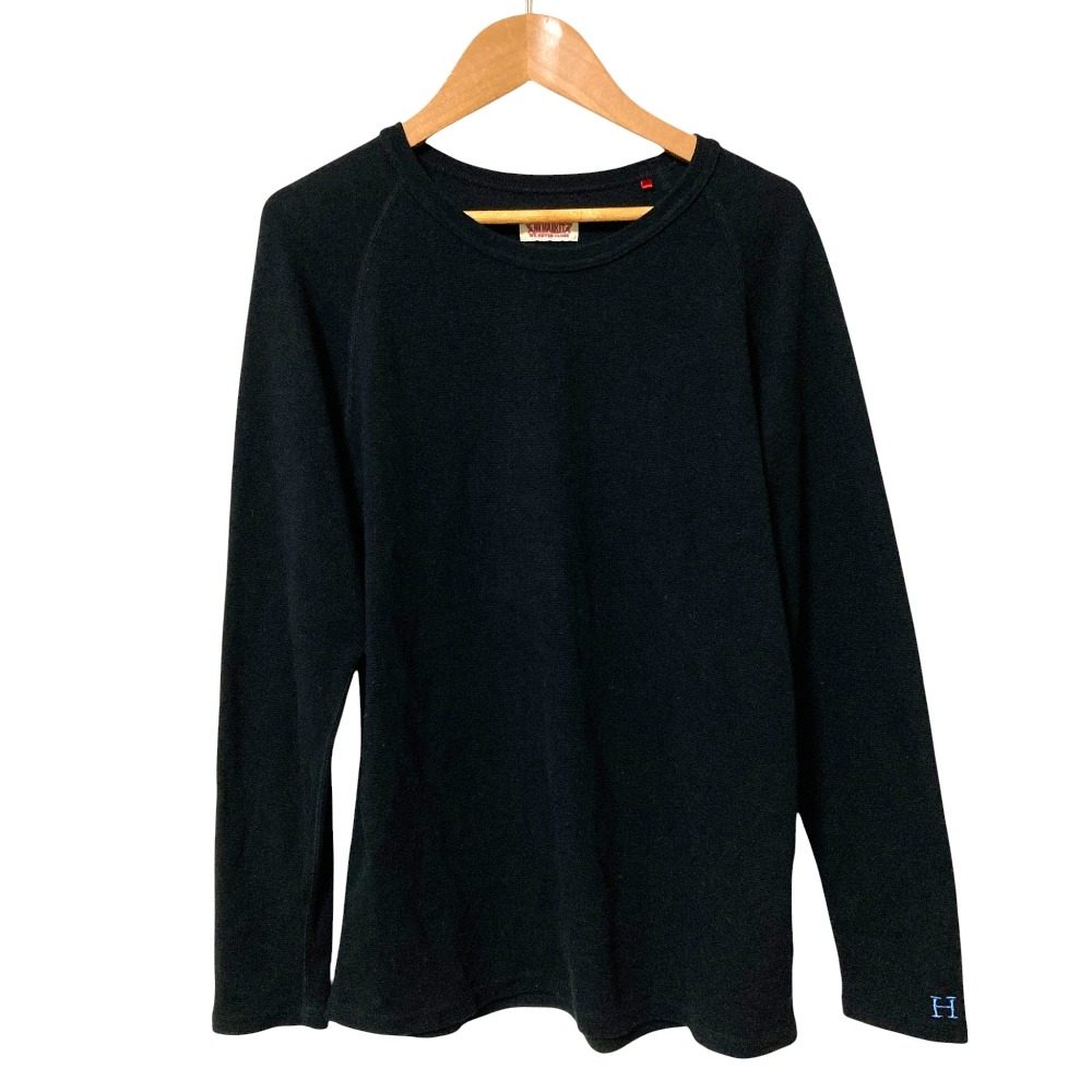 ハリウッドランチマーケット リブ長袖Tシャツ