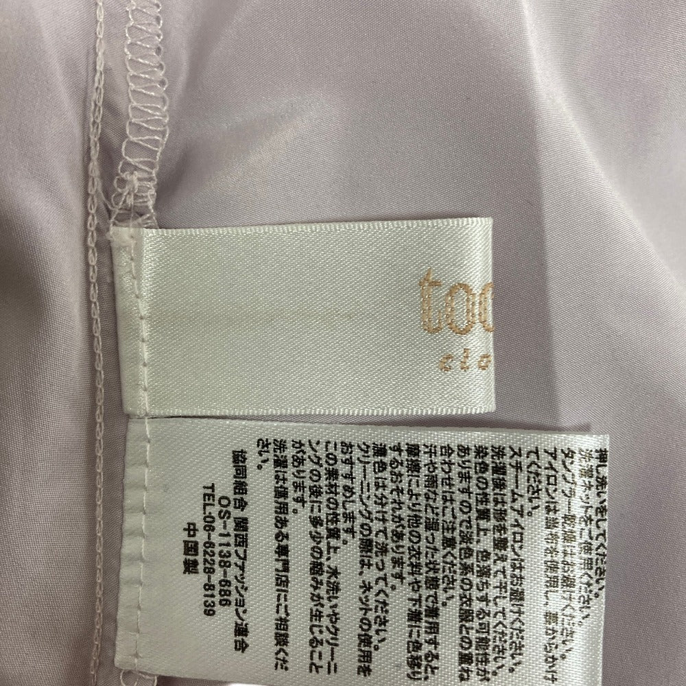 トッコクローゼット フラワープリントプリーツワンピース