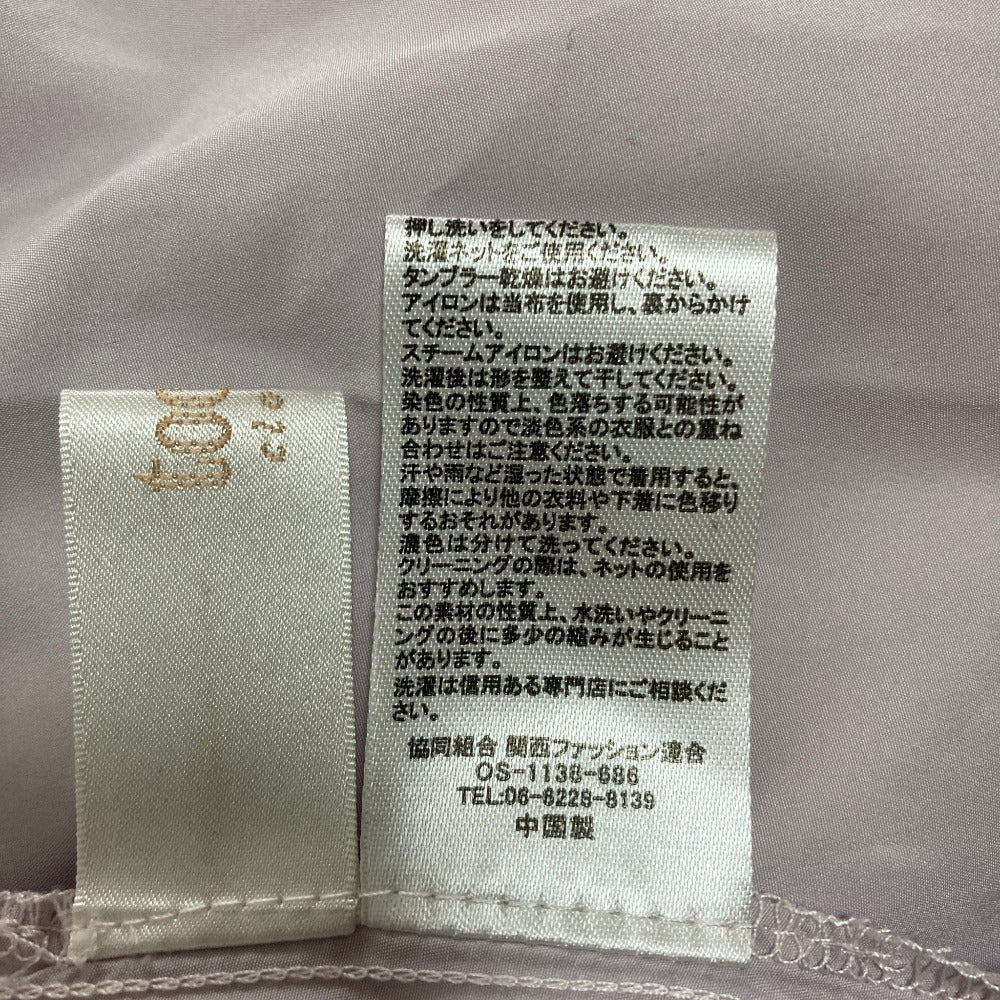 トッコクローゼット フラワープリントプリーツワンピース