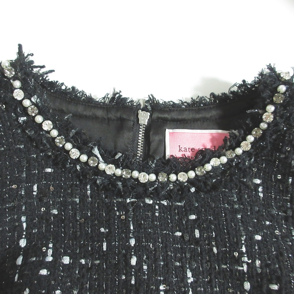 ケイトスペードニューヨーク Embellished Tweed ワンピース