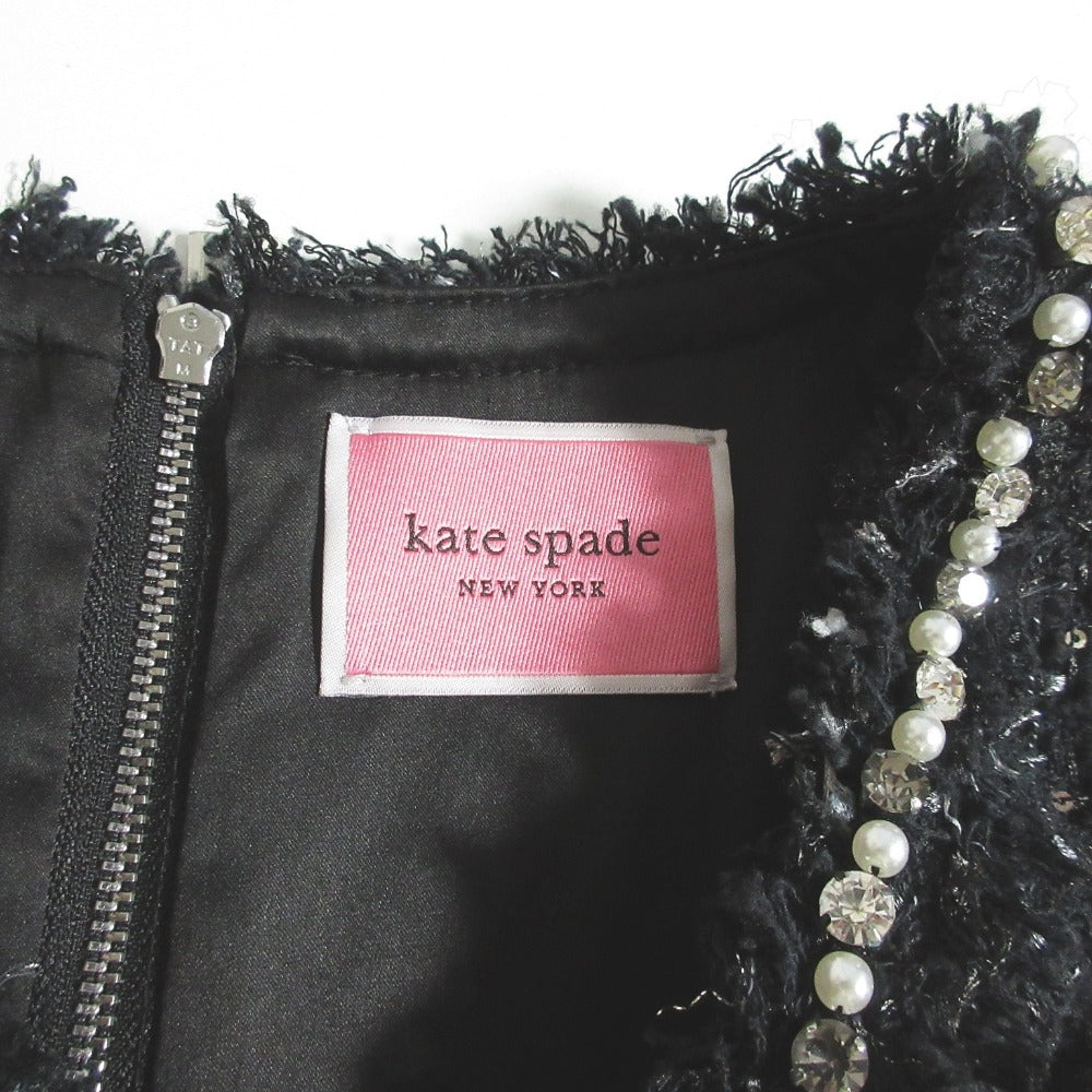ケイトスペードニューヨーク Embellished Tweed ワンピース
