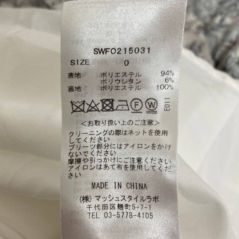 スナイデル ジャガードワンピース