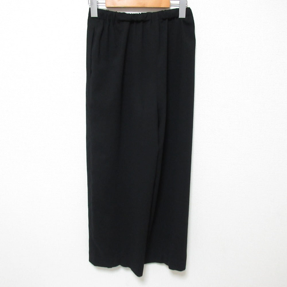 エンフォルド RELAX ELASTIC WIDE TROUSERS ジョーゼットワイドパンツ