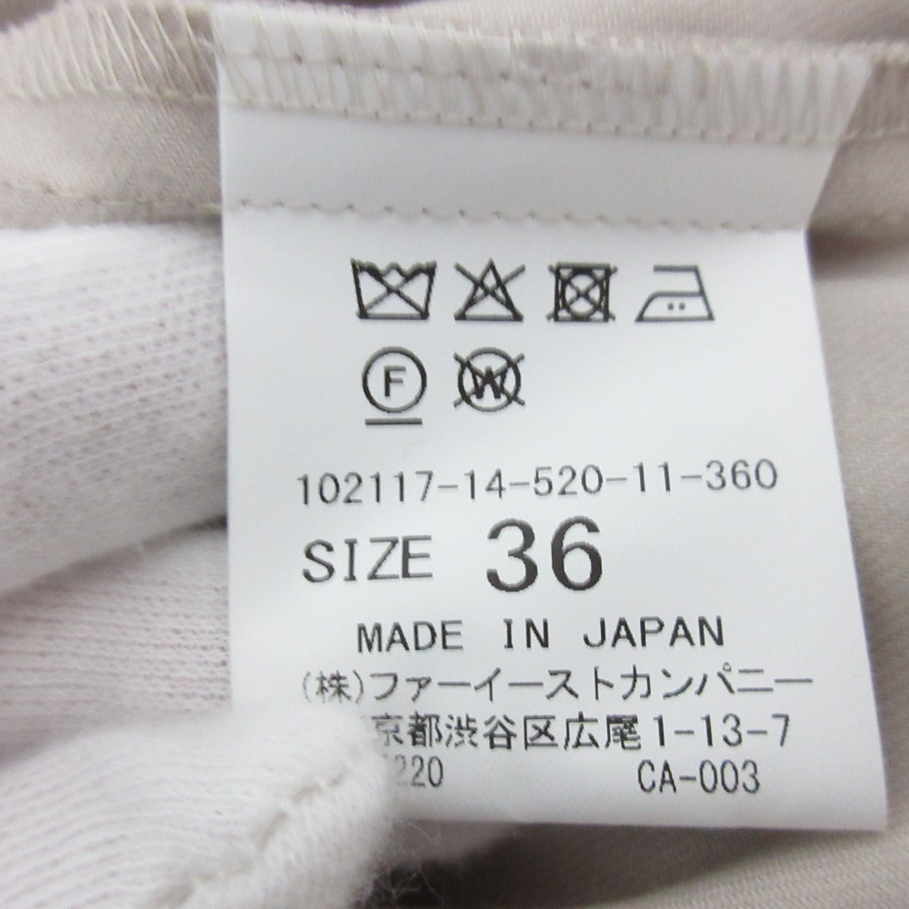 アナイ ギャバジンストレッチ ワンピース