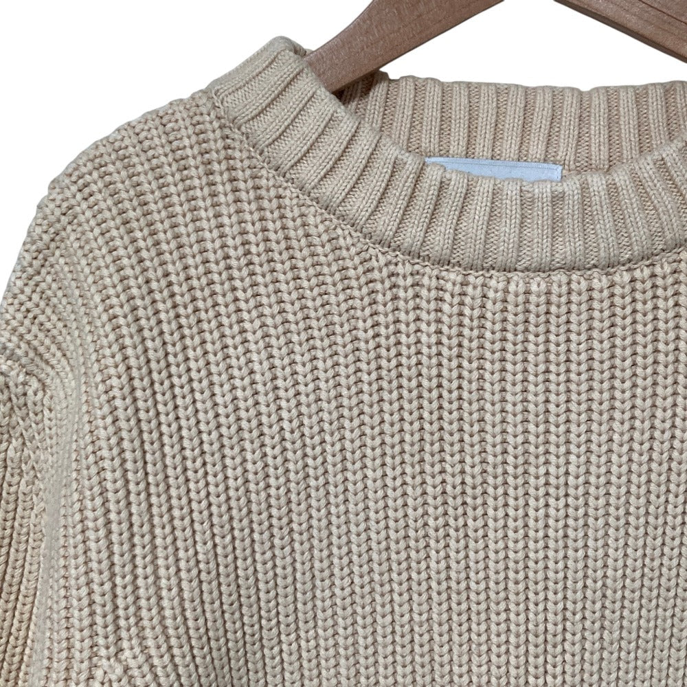 クラネ OVER HALF SLEEVE KNIT TOPS ニットトップス