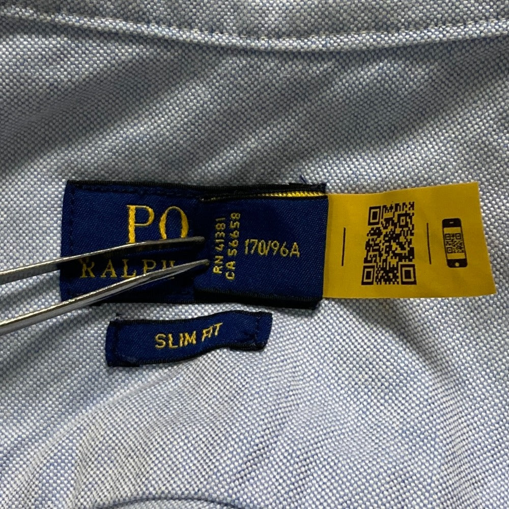 ポロラルフローレン スリムフィット長袖シャツ
