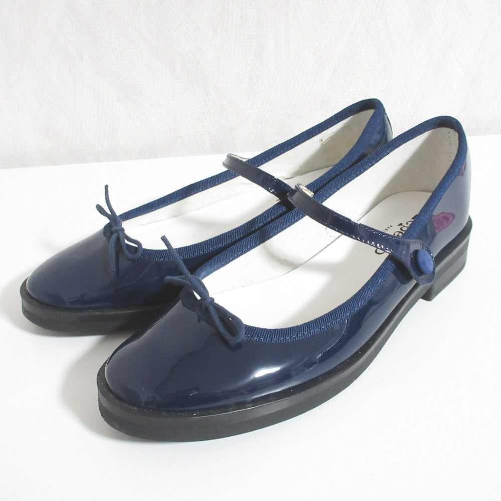 レペット CENDRILLON COLLEGE レザーフラットシューズ