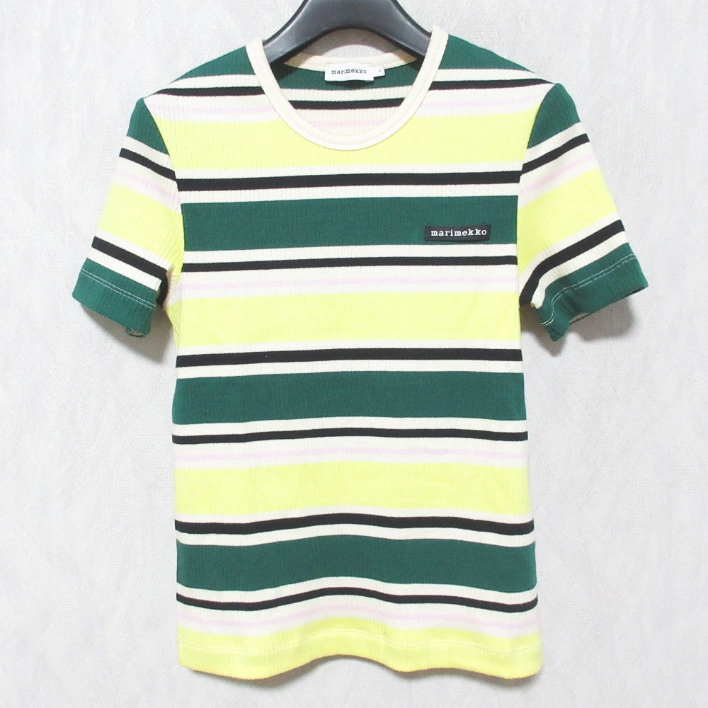 マリメッコ Spurtti Helvi リブTシャツ