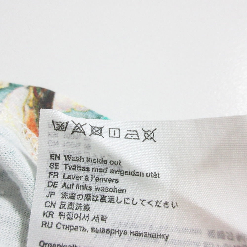 アクネストゥディオズ マーブルプリント コットンTシャツ