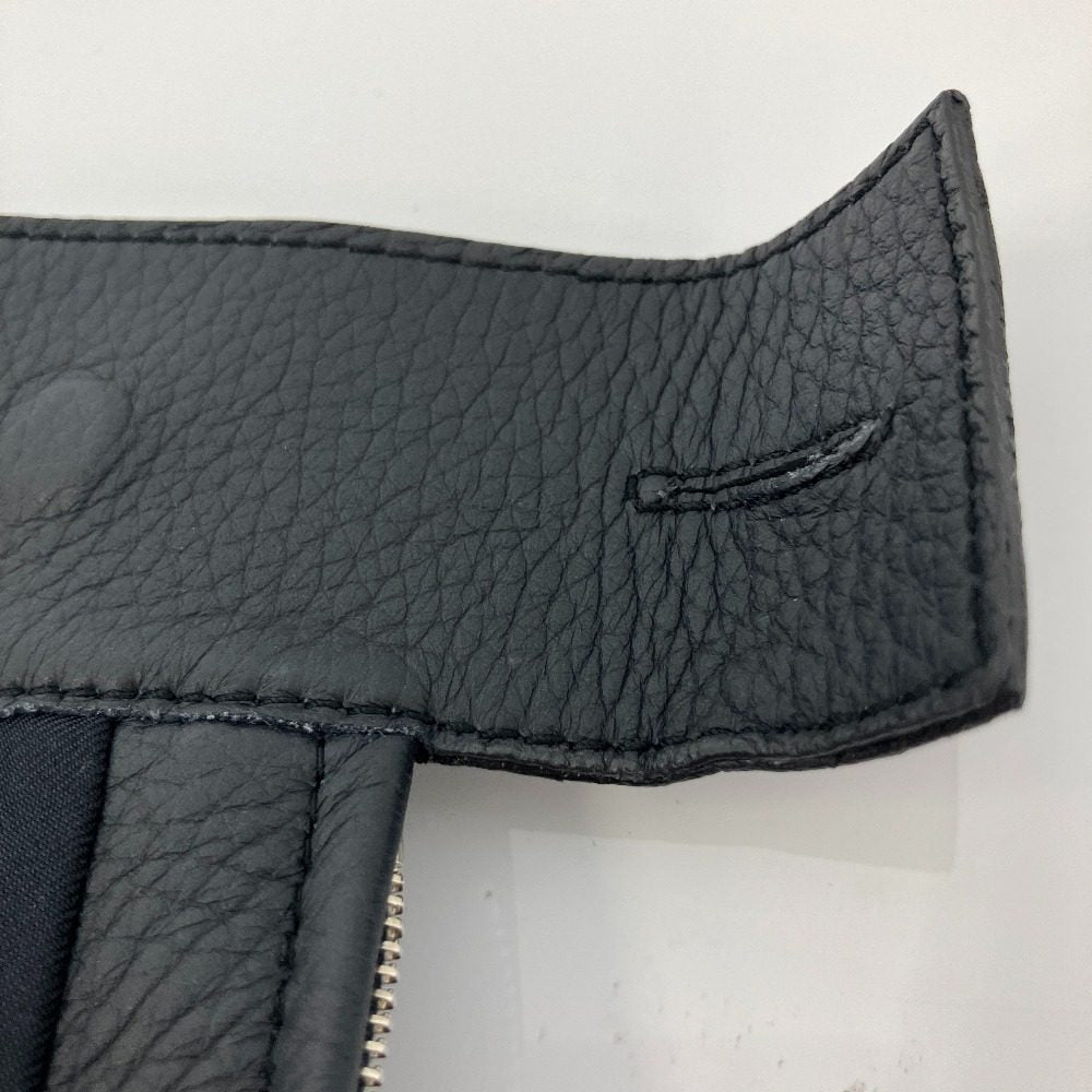 エルメス コリエドシアン レザースカート