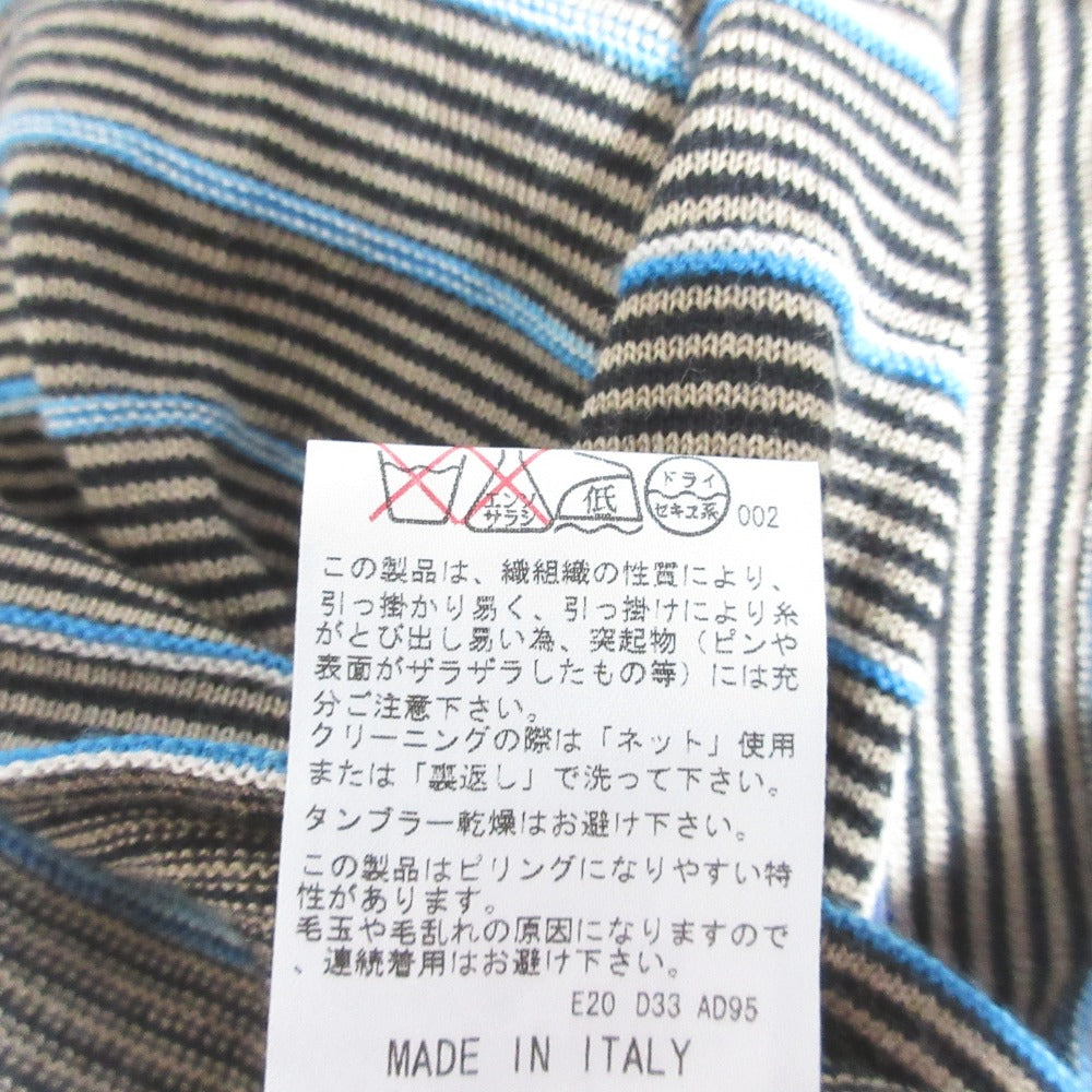 ミッソーニ タートルネックニットワンピース