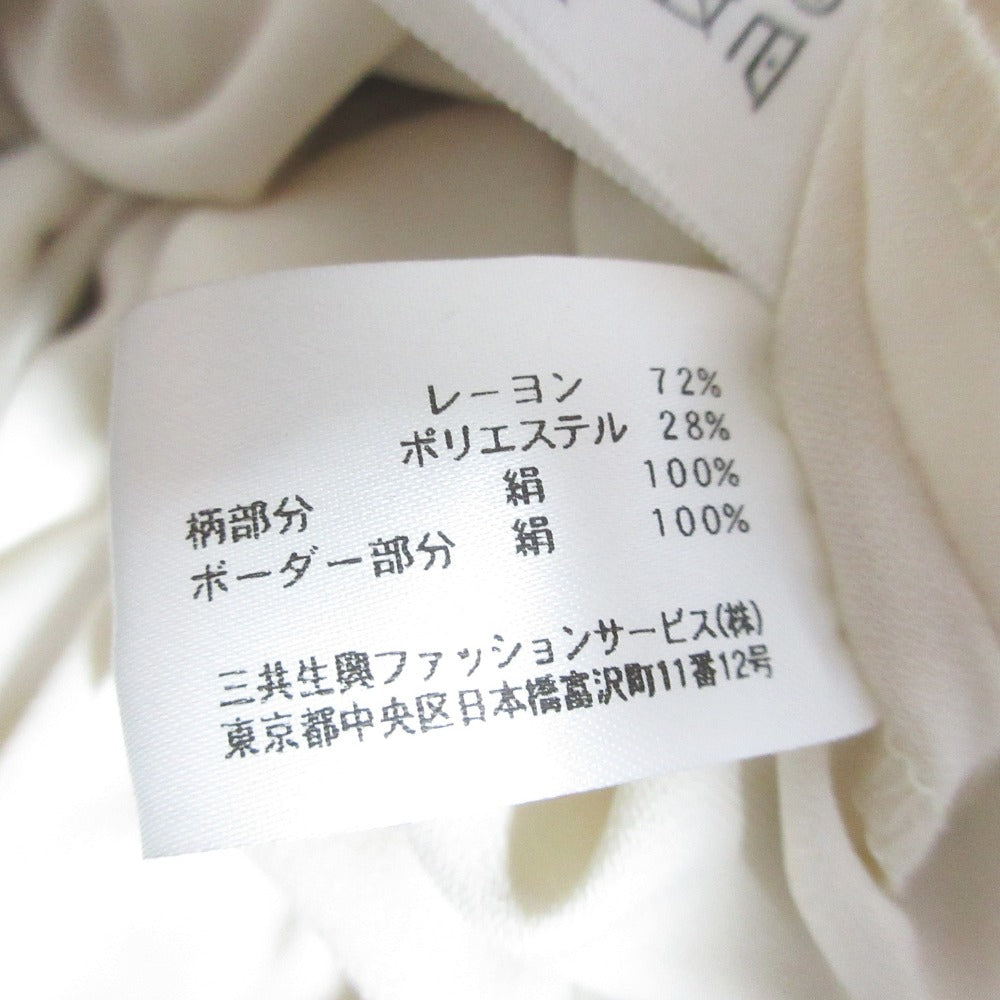 レオナールパリ シルクノースリーブワンピース
