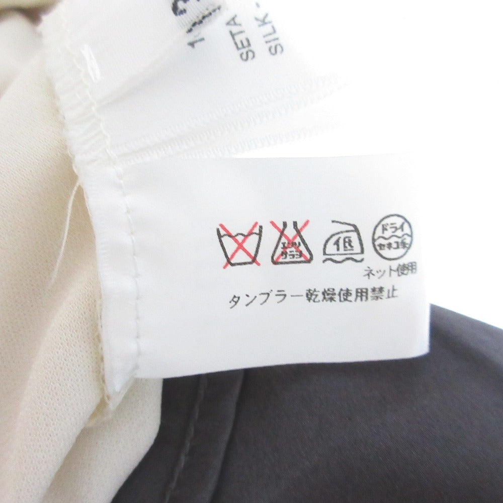 レオナールパリ シルクノースリーブワンピース