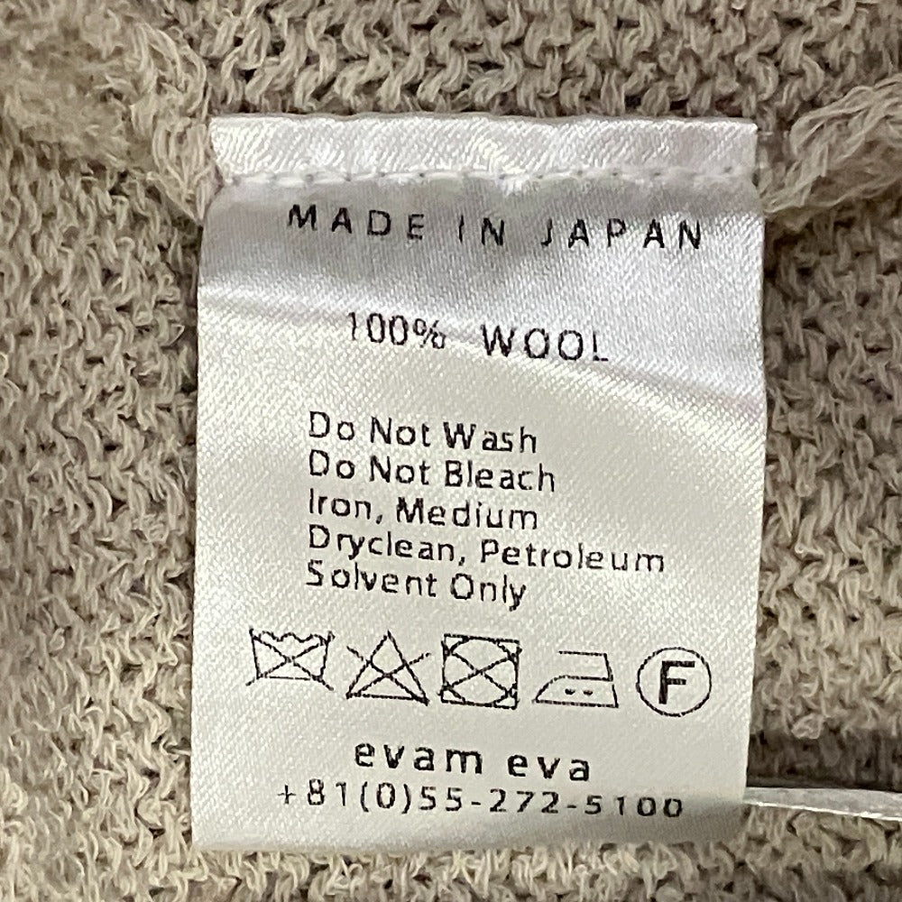 エヴァムエヴァ ウールカーディガン