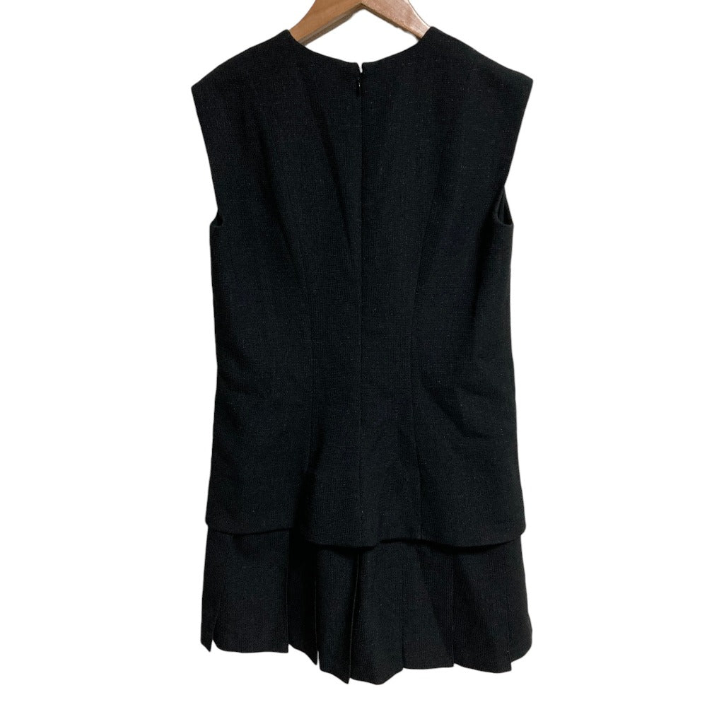 ハーリップトゥ Tweed Pleated Mini ドレス