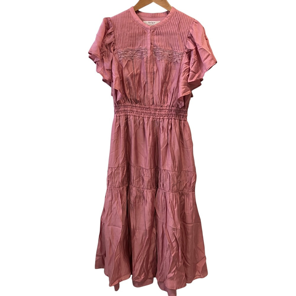 ハーリップトゥ Little Butterfly Sleeve Dress ワンピース