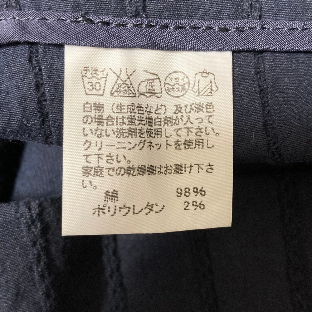 イッセイミヤケ ストライプストレッチスカート