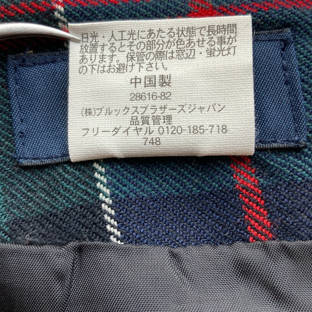 ブルックスブラザーズ チェックプリーツスカート