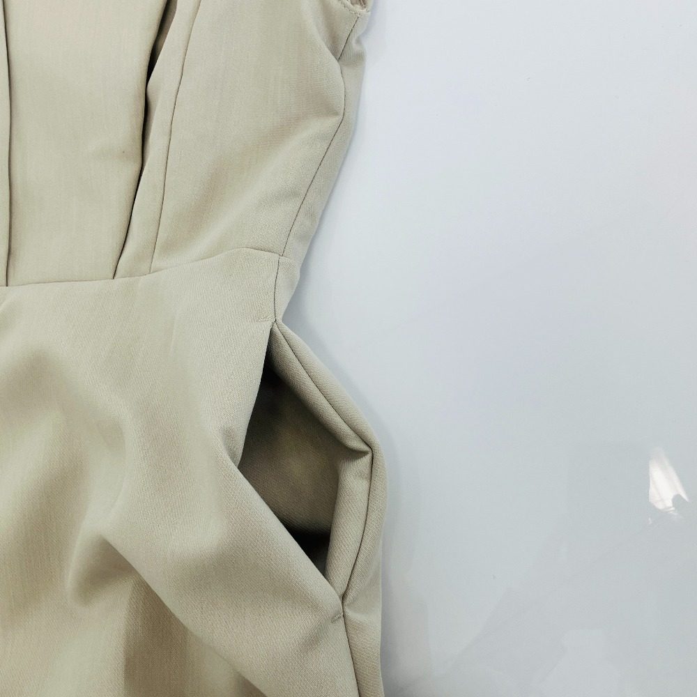 アメリヴィンテージ SHOULDER PADDED PEPLUM ドレス